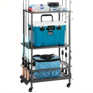 Kalastustarvikute riiul