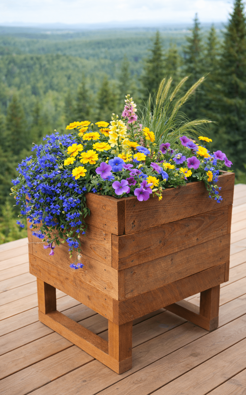 Puidust lillekast/taimekast - Image 5