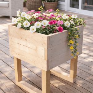 Puidust lillekast/taimekast