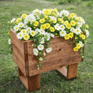 Puidust lillekast (immutatud)