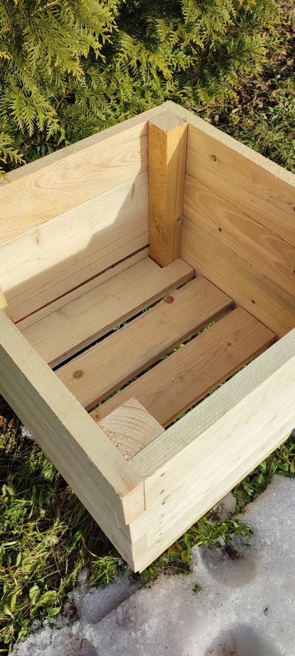 Puidust lillekast/taimekast - Image 3