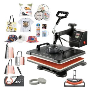 Kuumapress 8in1 38x30cm VEVOR